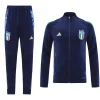2024 Italy Navy Blue Training Jacket Set