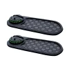 Tapis antidérapant multifonction pour voiture avec support de téléphone rotatif
