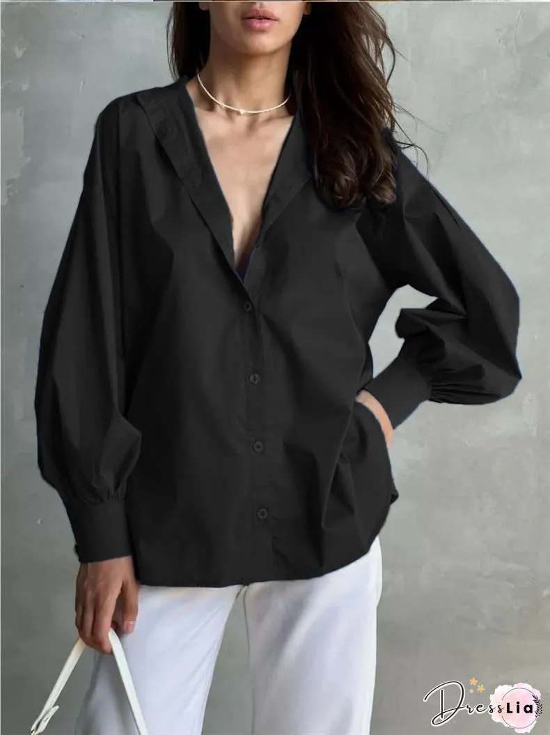 Womens Long Sleeve Plus Size Western Shirt