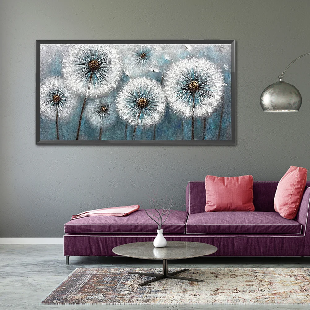 Diamond Painting - Full Round Drill - Dandelion(80*40cm)
