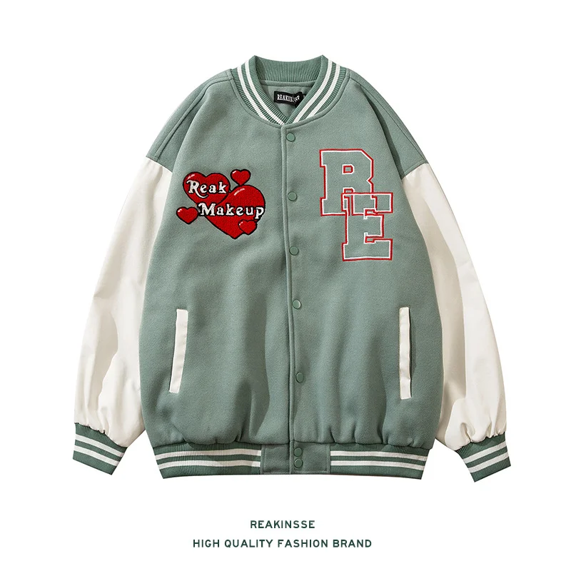 Love Angel Towel Embroidered Jacket