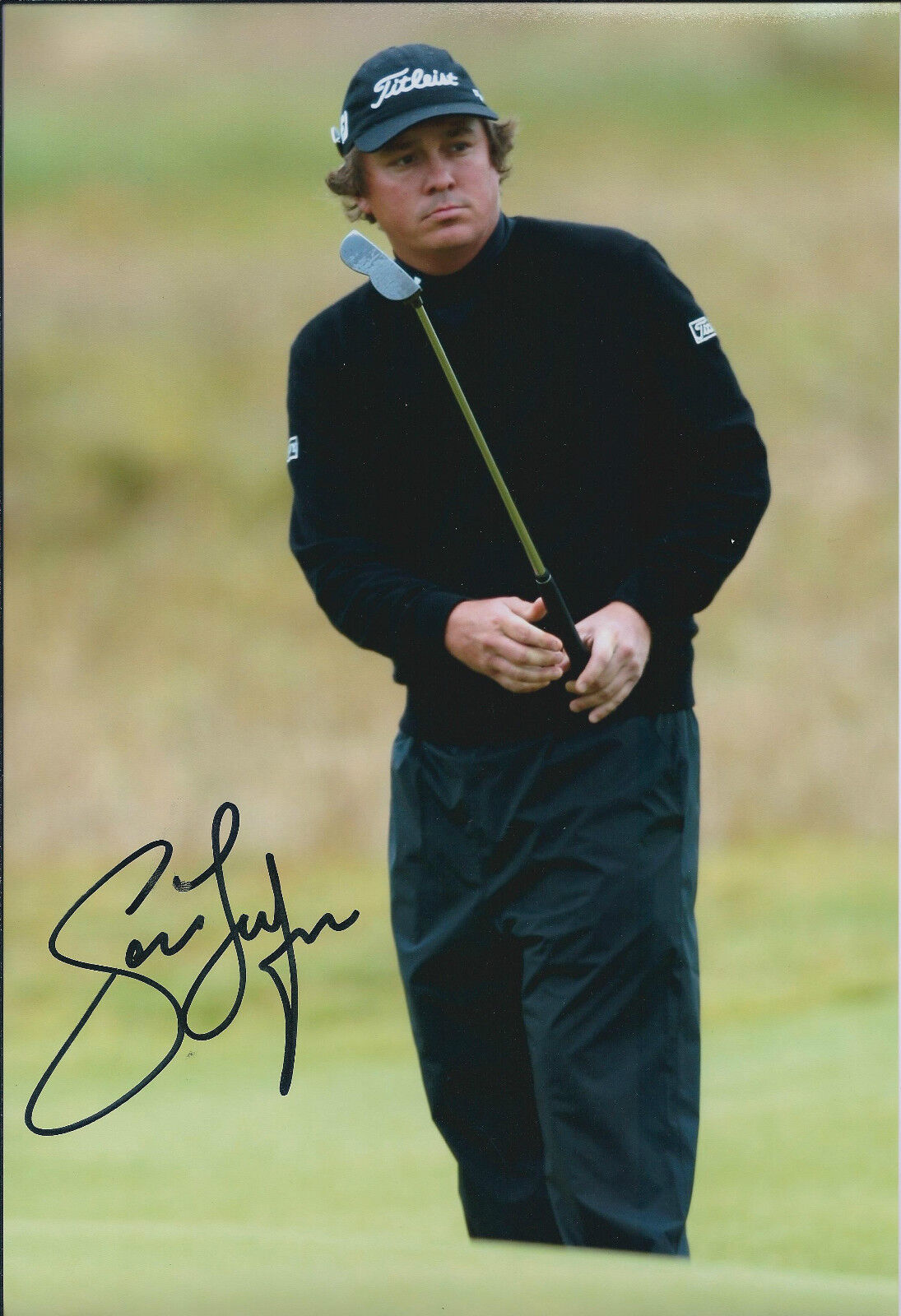 Jason DUFNER SIGNED 12x8 Photo Poster painting AFTAL Autograph COA US Ryder Cup Player GOLF