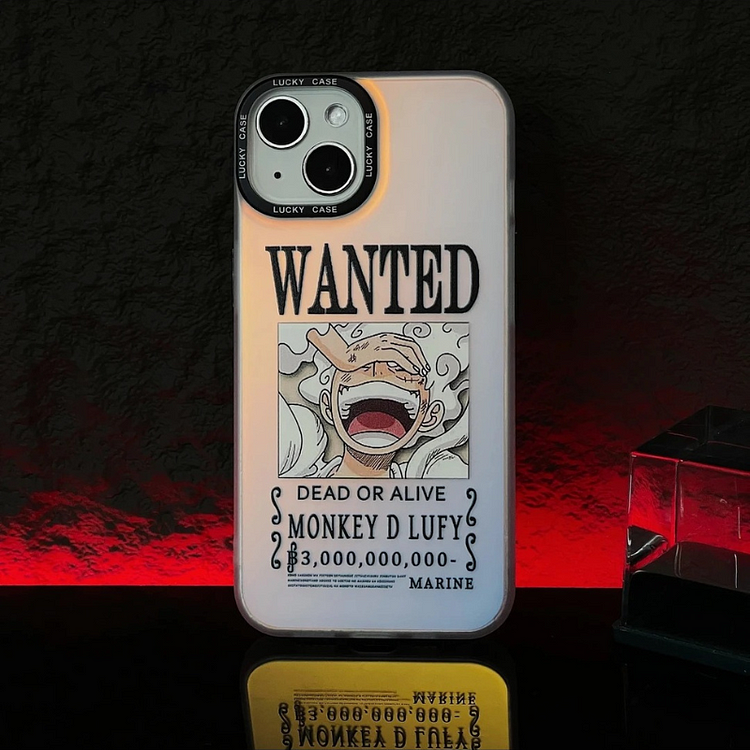 One Piece Nika Luffy Reward Order Phone Case