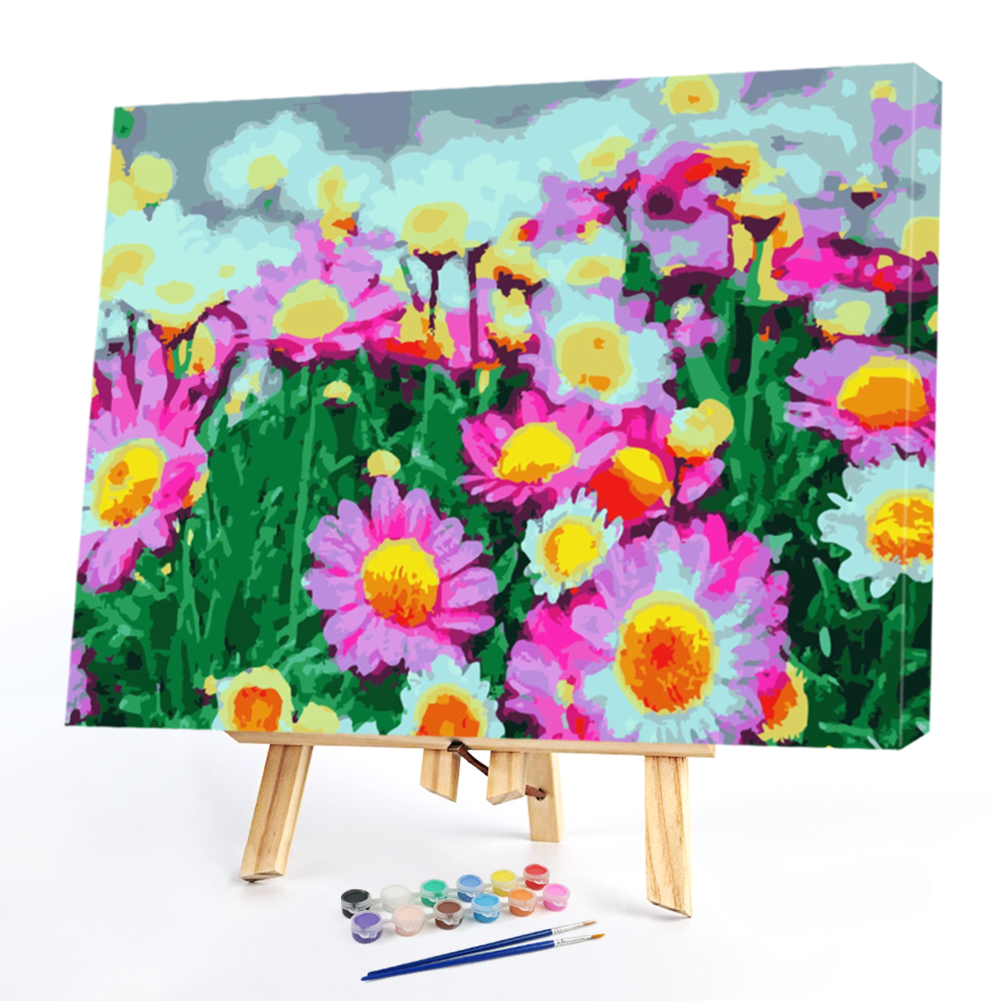 

40*50CM Paint By Numbers-Chrysanthemum, 501 Original
