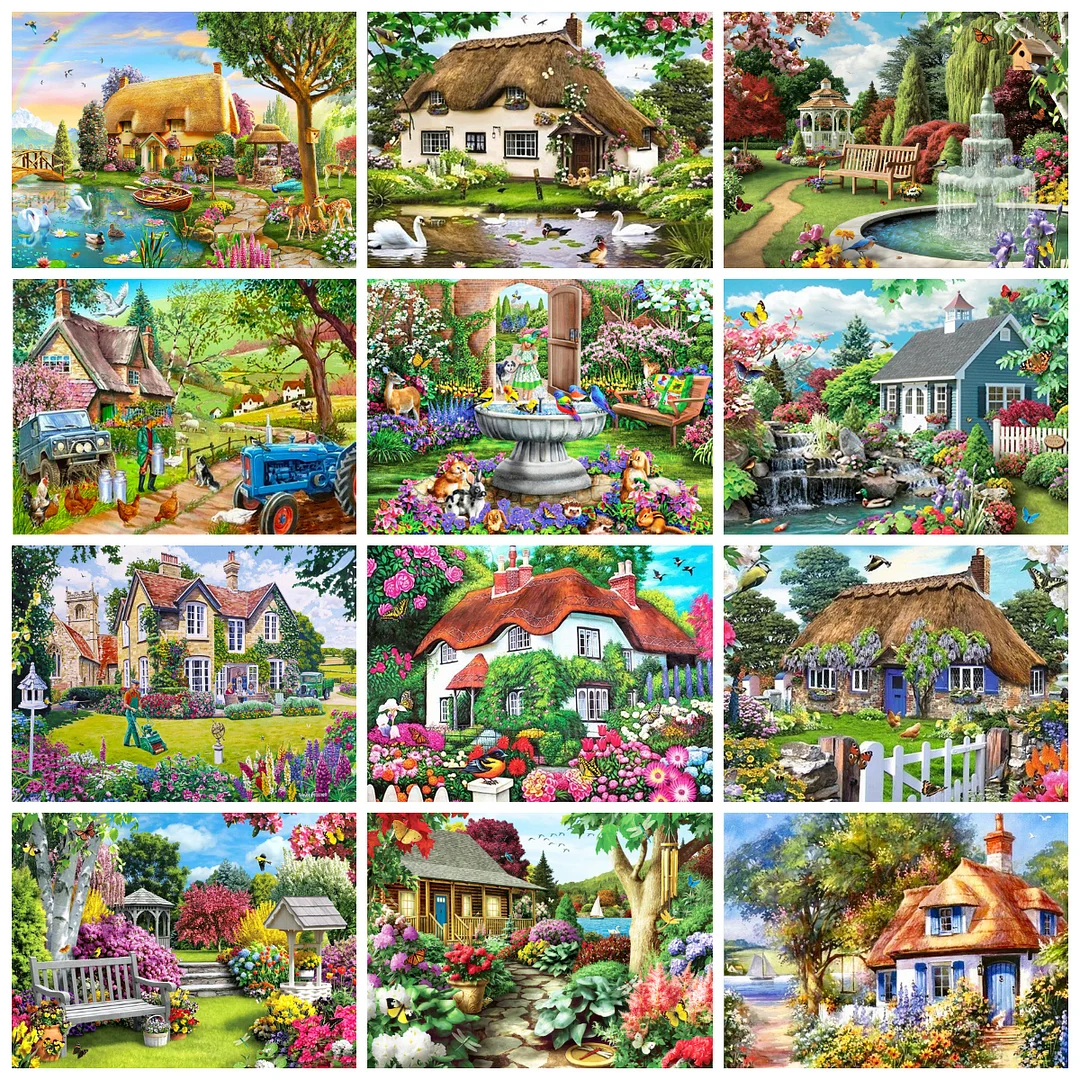 Diamond Painting - Full Round/Square Drill - Scenery(30*40 - 50*60cm)