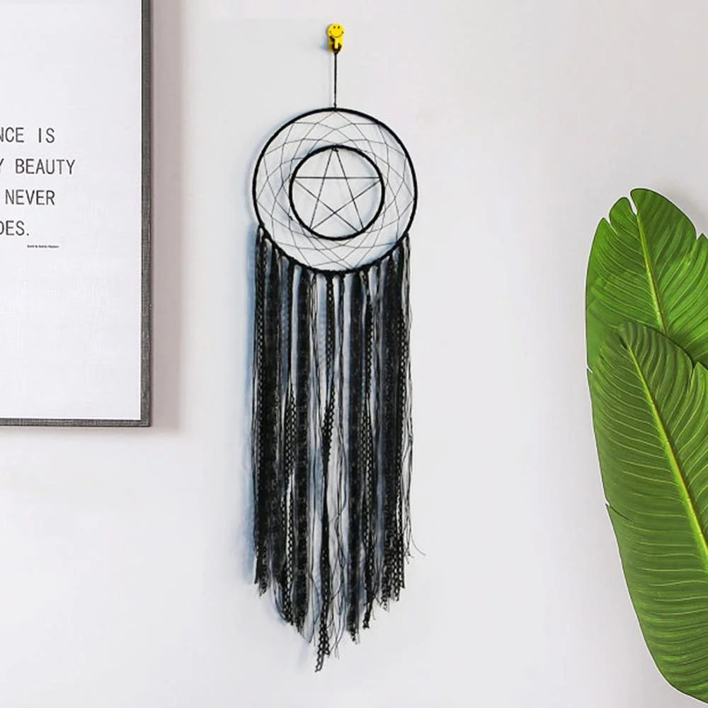 Nordic Evil Eye Dream Catcher Home Room Decor black Room Decoration For Farmhouse College Dorm Wind Chimes Gift