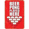 Beer Pong Champ - Metal Tin Signs(8*12Inch/12*16Inch) - Bar