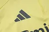 Joyfball 2025/2026 Real Madrid Half-Pull Training Suit Light yellow Football Shirt 1:1 Thai Quality