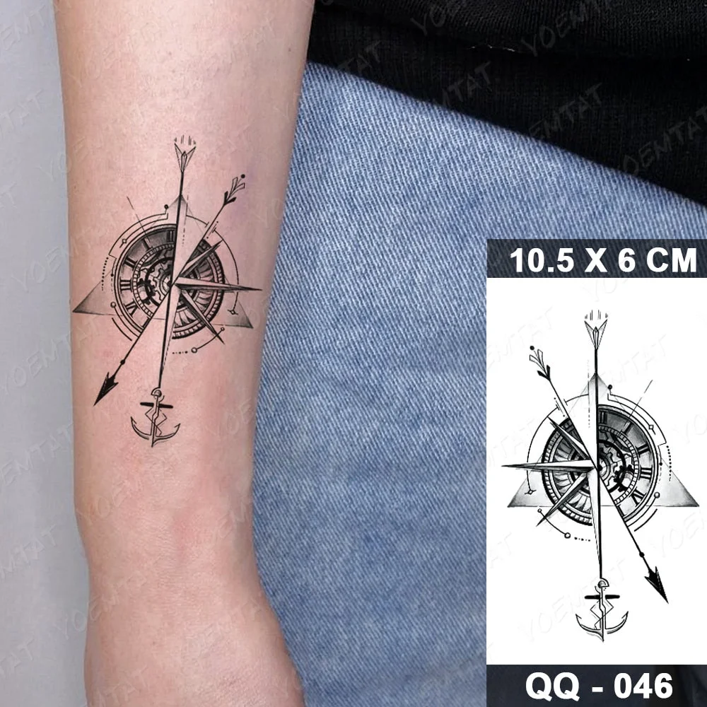 Waterproof Temporary Tattoo Sticker Cloud Lightning Magic Flash Tatoo Small Cute Crystal Hand Wrist Fake Tatto For Body Art