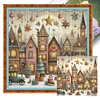 (Multi-Style) Christmas-11CT Stamped Cross Stitch 50*50cm