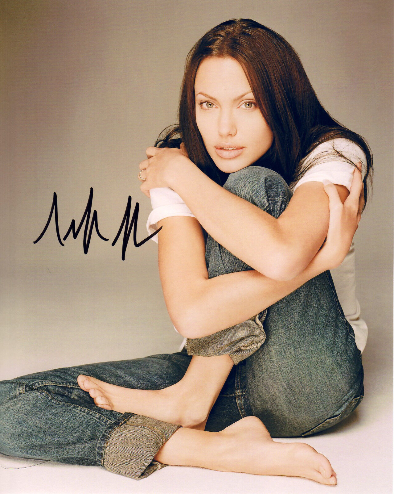 ANGELINA JOLIE AUTOGRAPH SIGNED PP Photo Poster painting POSTER 33