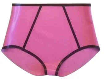 pornhint Pornhint Latex Lingerie, High Waist Latex Knickers
