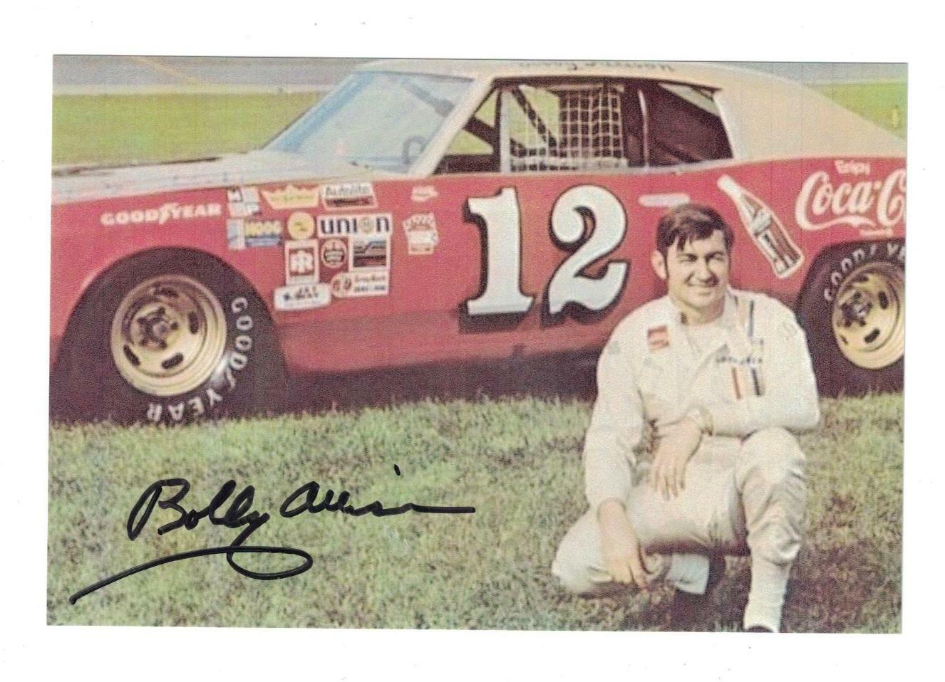 Bobby Allison Signed Autographed 4 x 6 Photo Poster painting Nascar Driver HOF A