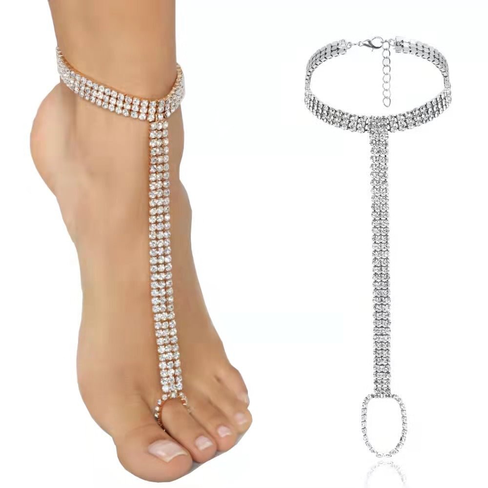 DIAMOND FOOT CHAIN