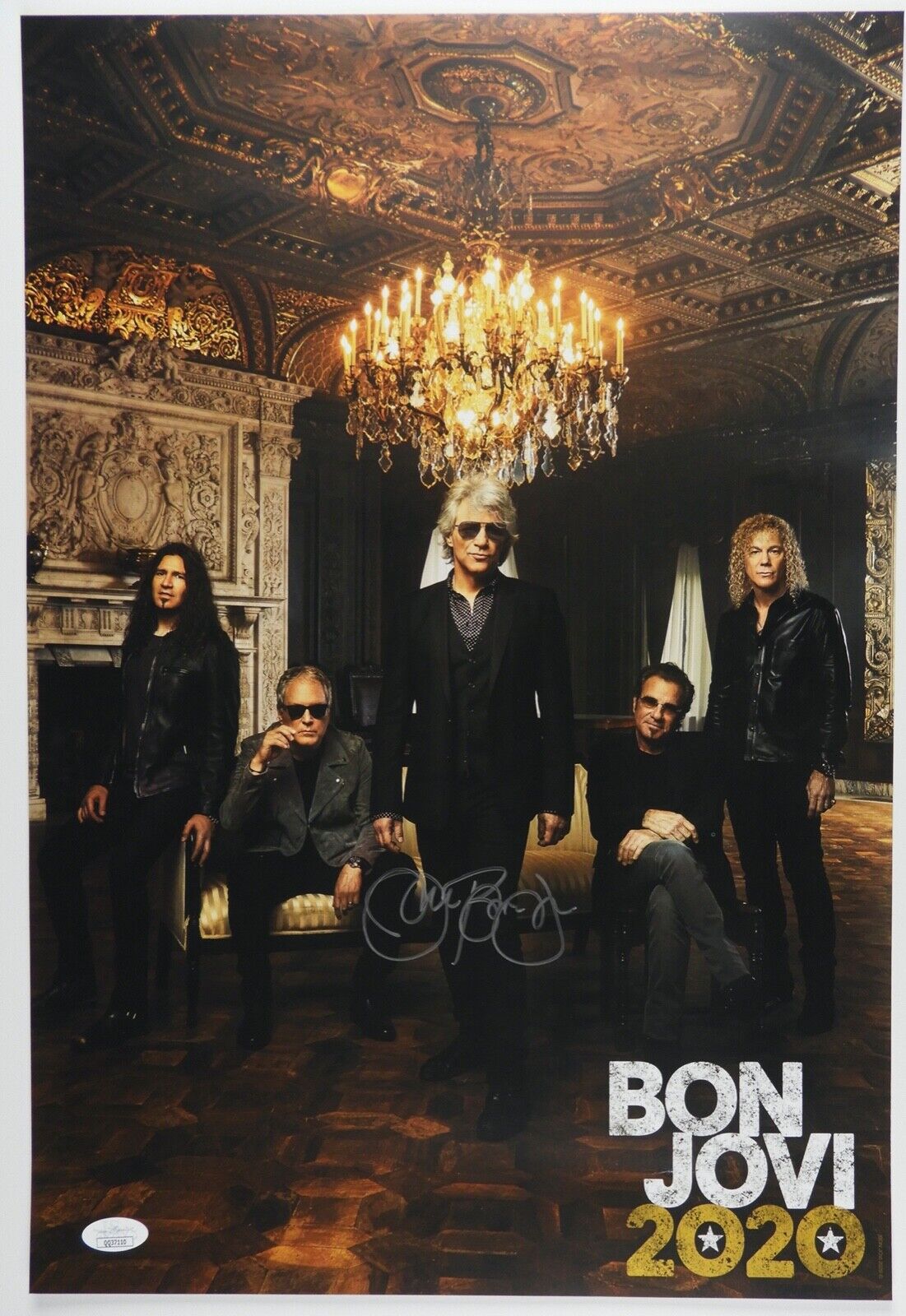 Jon Bon Jovi JSA Signed Autograph Poster Lithograph 2020 13 x 19