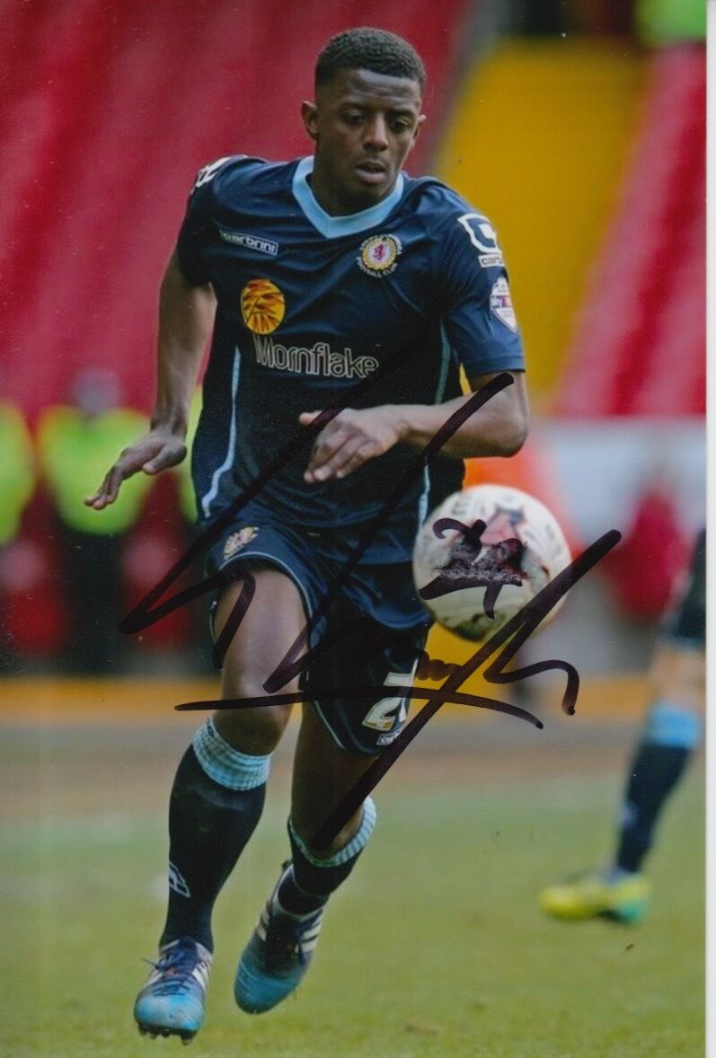 CREWE ALEXANDRA HAND SIGNED GREG LEIGH 6X4 Photo Poster painting 1.