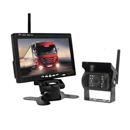 Wireless Backup Camera for RV Truck Trailer with 7 Inch Monitor