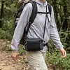 Outdoor Waist Pack Hiking Hanging Side Pocket Ultralight Multi-Functional Chest Pack Adjustable Strap Multi Pockets Chest Bag for Camping Outdoor Sports