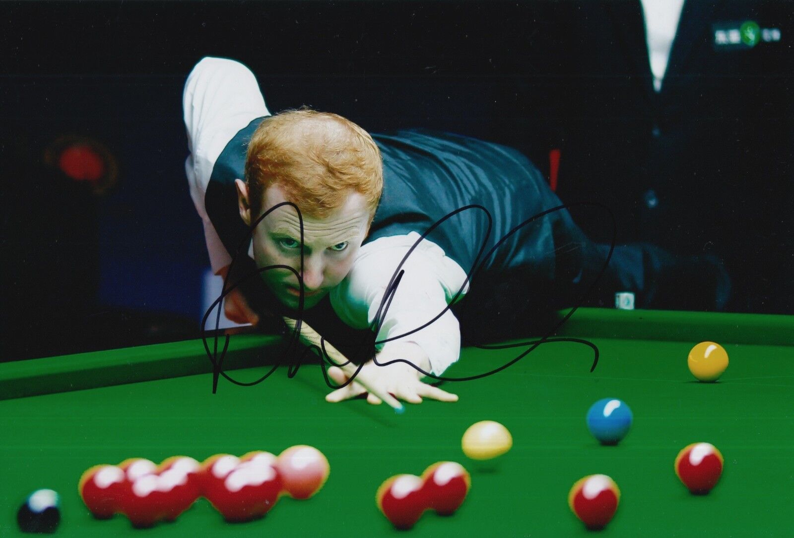 ANTHONY MCGILL HAND SIGNED 12X8 SNOOKER Photo Poster painting 6.