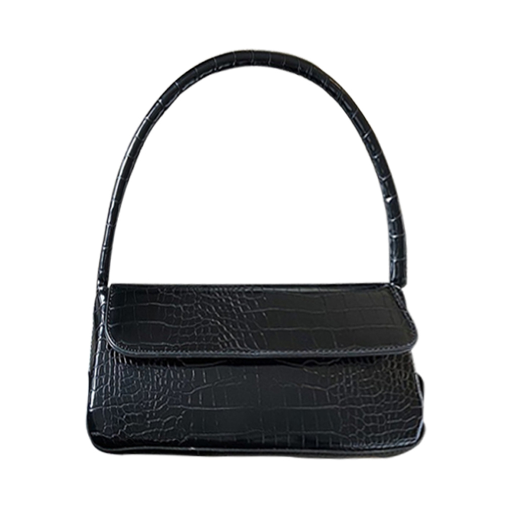 

Women Handbags Retro Alligator Travel Leather Shoulder Underarm Bag -Black, 501 Original