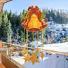 Christmas Diamond Painting Wind Chimes DIY Wind Chime Kit Gifts (Star Bell)