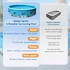 Inflatable Swimming Pool Large Capacity Blow Up Family Pool Bathtub Pool for Kid