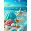 Diamond Painting-DIY Full Round Drill Beach Scenery