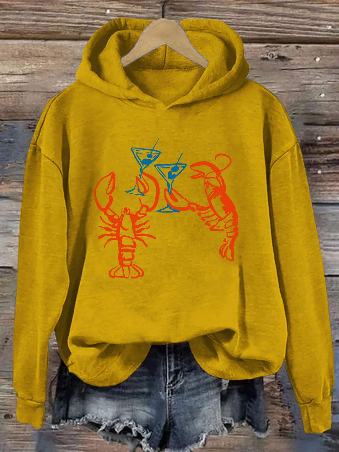 Martini Lobster Hoodie