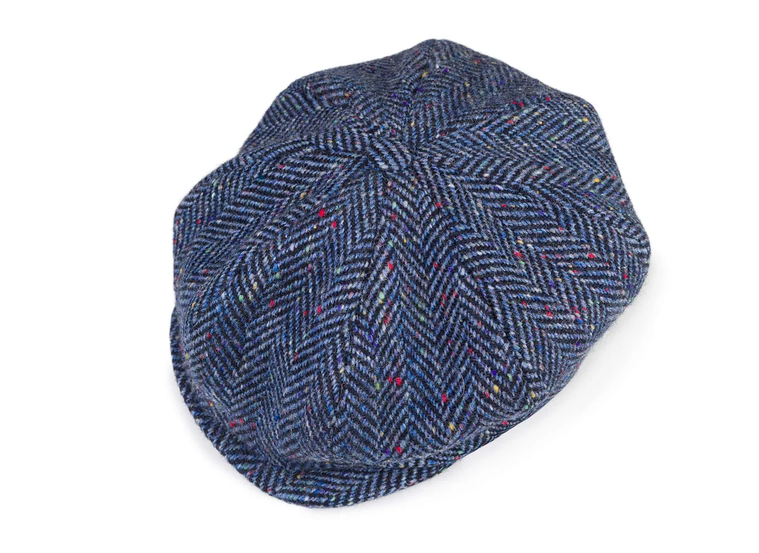Eight Piece Cap Tweed