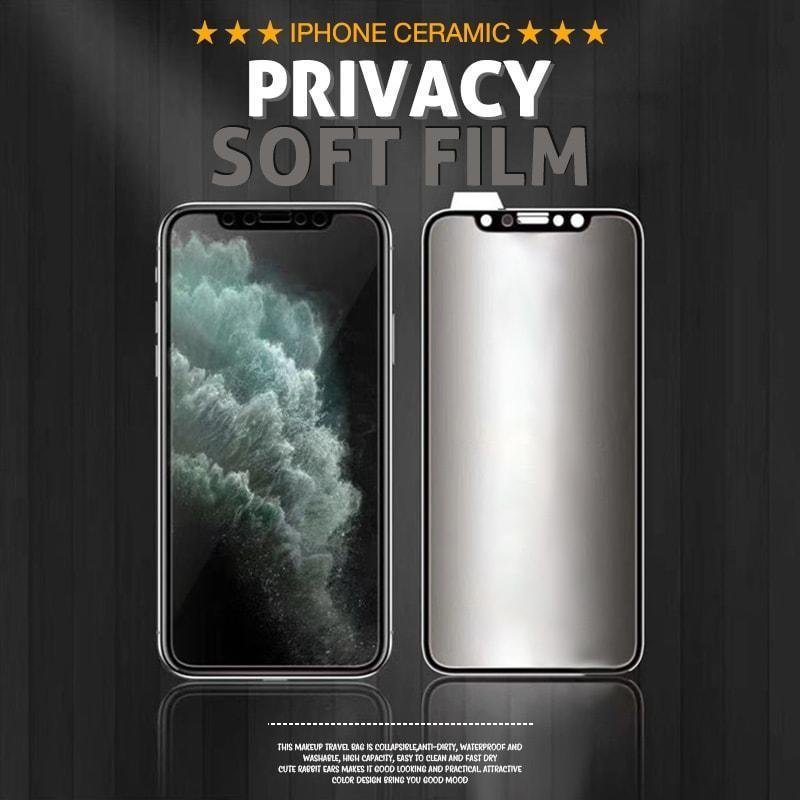 Film Protection Anti Regard en céramique pour iPhone