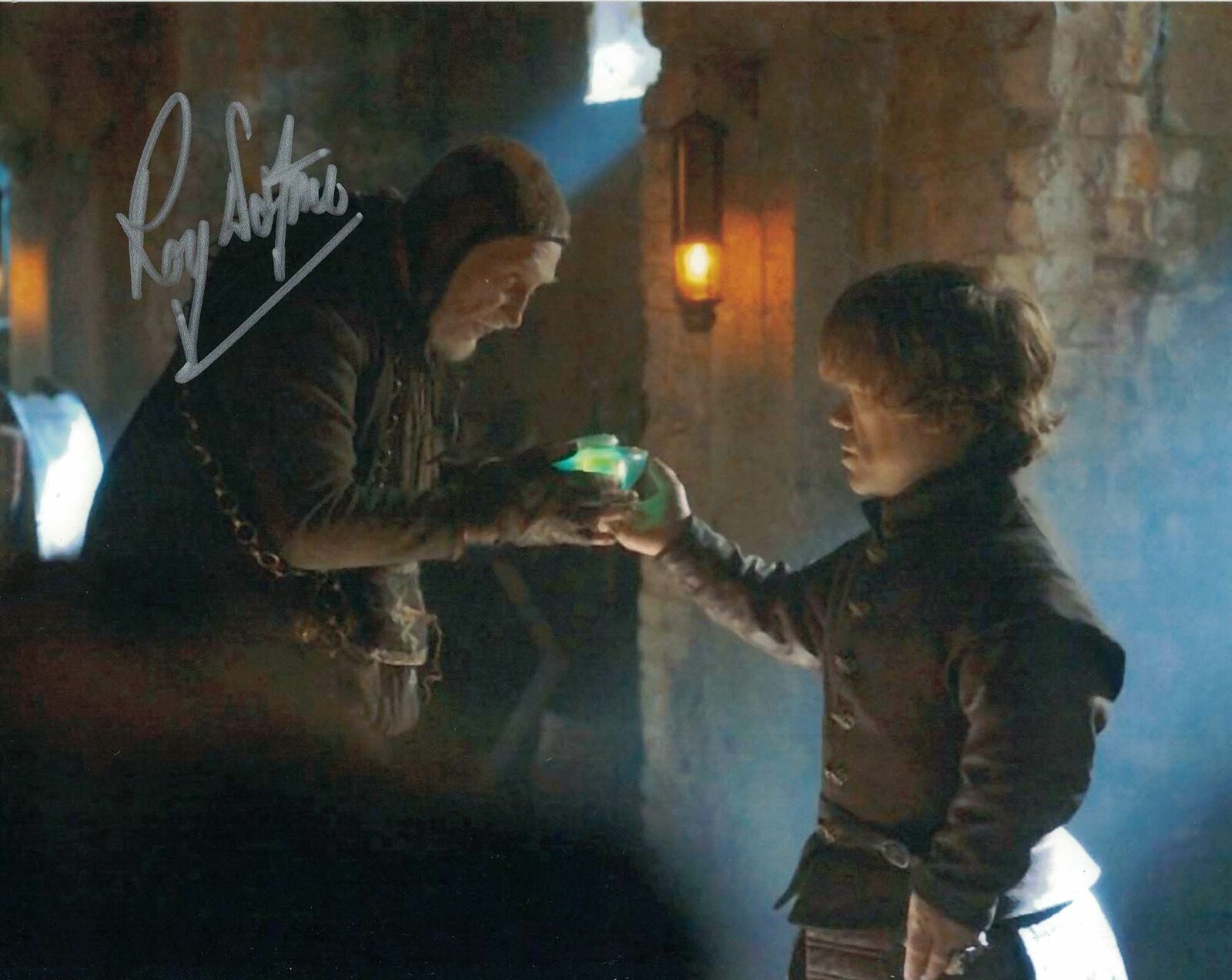 ROY DOTRICE - Wisdom Hallyne Game of Thrones - hand signed 10 x 8 Photo Poster painting