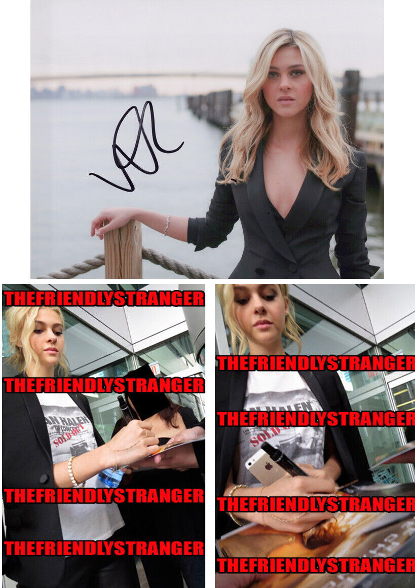 NICOLA PELTZ signed Autographed 8X10 Photo Poster painting b PROOF - Hot SEXY Bates Motel COA