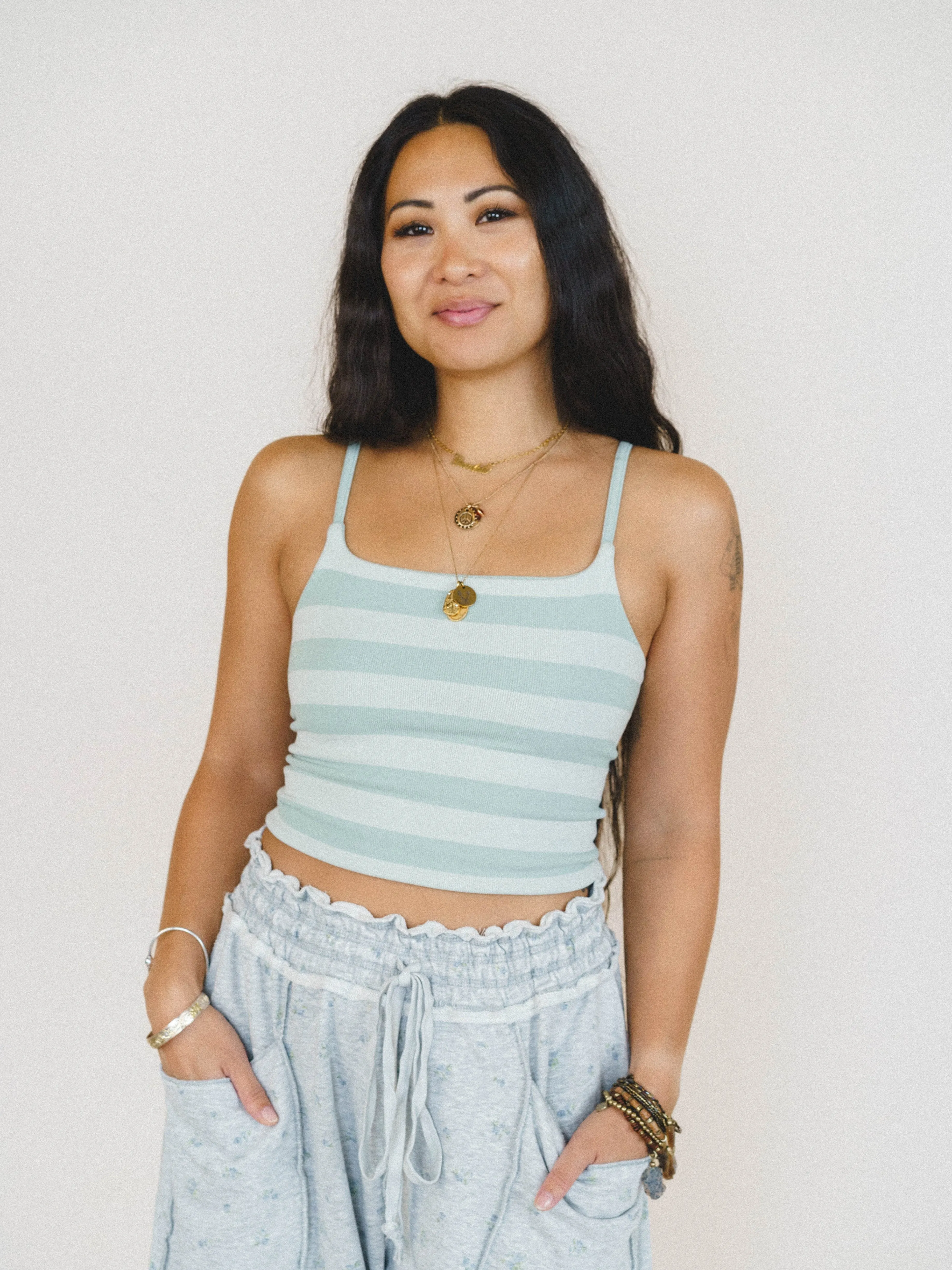 Daylight Stripes Brami - Dusty Mint