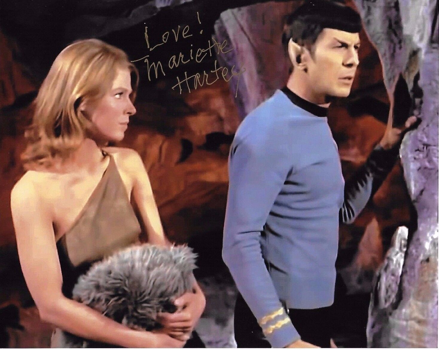 Mariette Hartley Signed 8x10 Photo Poster painting - STAR TREK BABE - ICONIC - BEAUTIFUL!!! H215