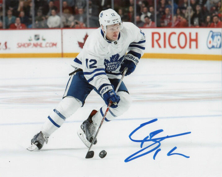 Toronto Maple Leafs Connor Brown Signed Autographed 8x10 Photo Poster painting COA A