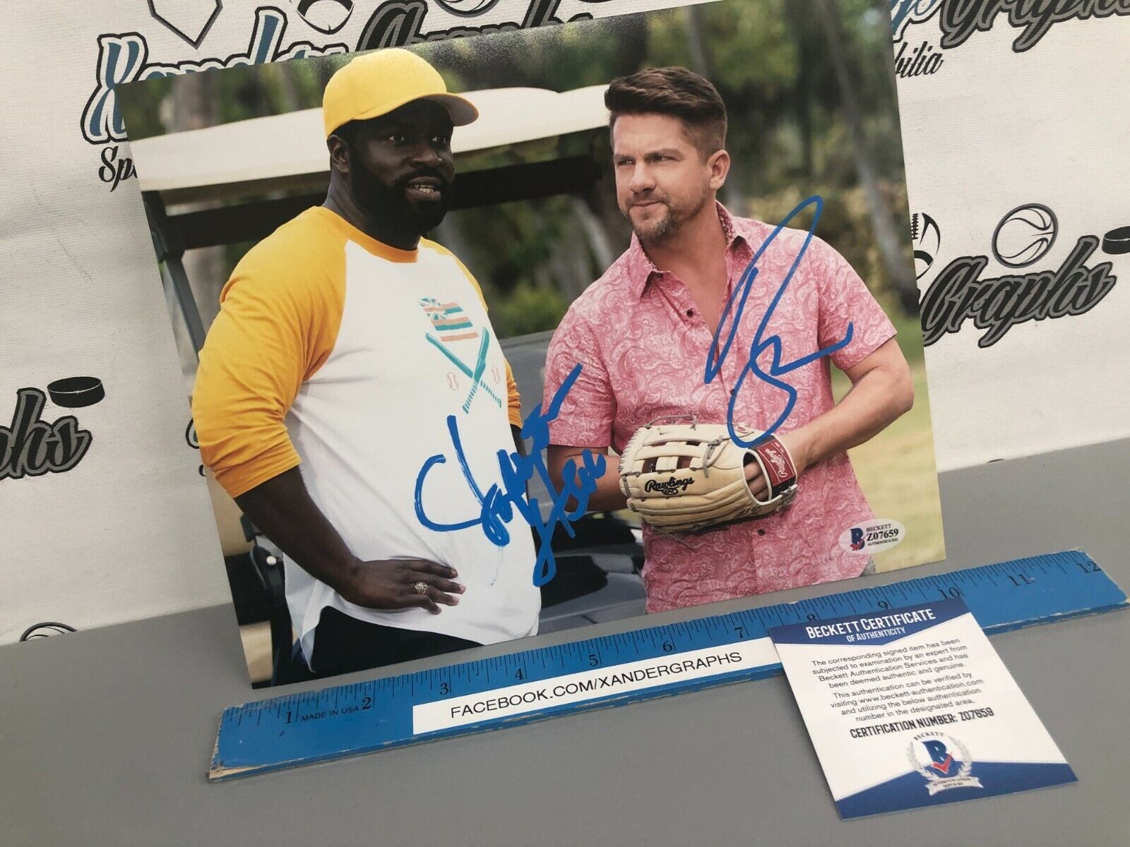 STEPHEN HILL ZACHARY KNIGHTON DUAL AUTOGRAPHED SIGNED 8X10 Photo Poster painting-BECKETT BAS COA