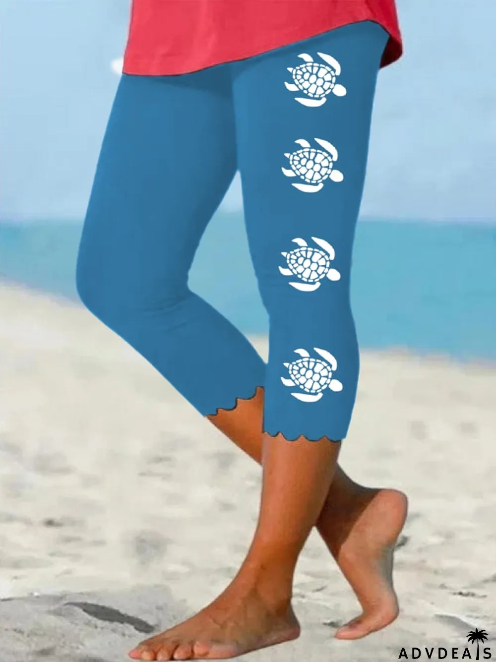 Women's Lahaina Hawaii Maui Support Leggings