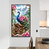 Diamond Painting - Full Round Drill - Peacock(Canvas|40*70cm)