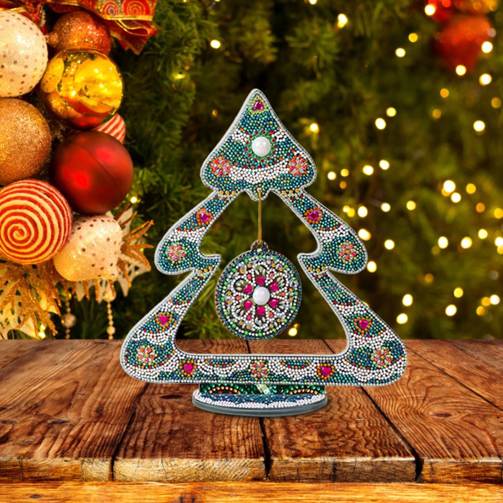 复制Diamond Painting Crystal Christmas Tree Ornament
