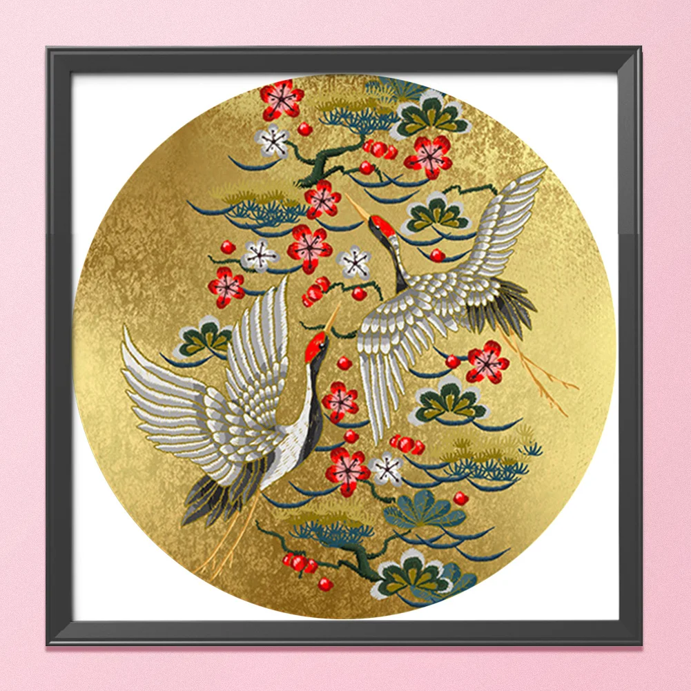 11ct Stamped Cross Stitch - Flower(50*50cm)