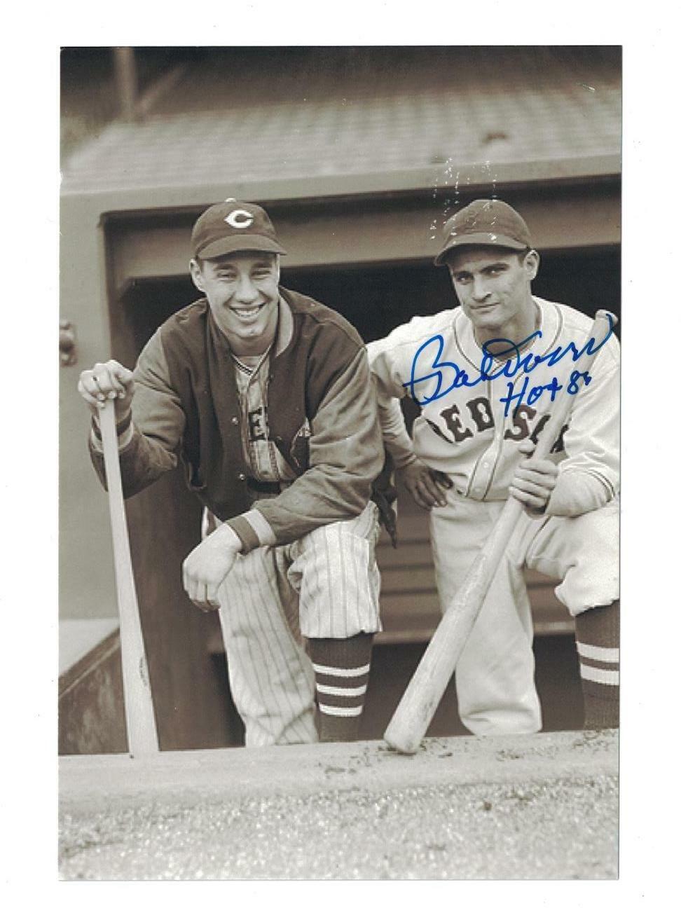 Bobby Doerr Signed Autographed 4x6 Photo Poster painting Boston Red Sox HOF D