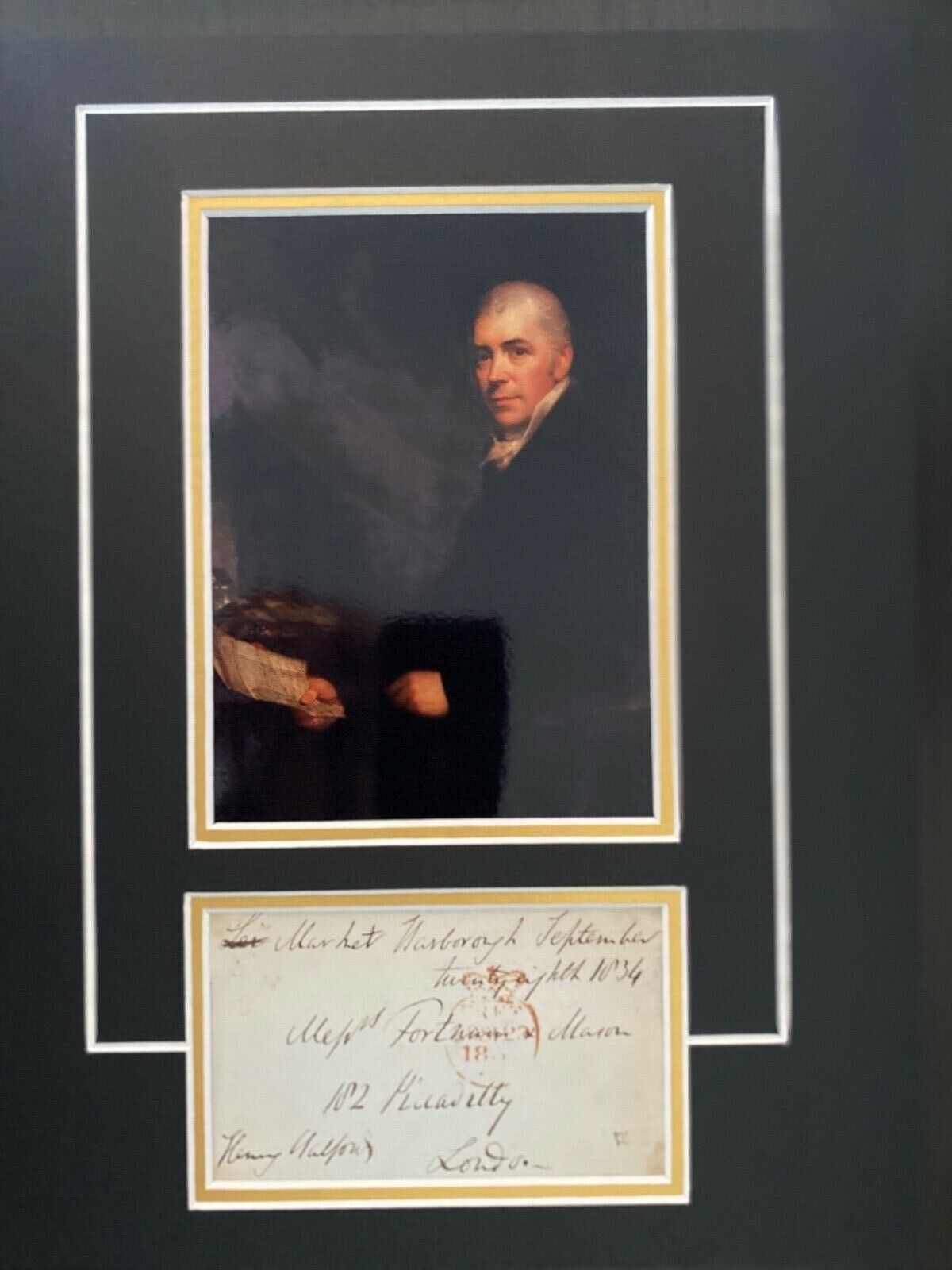 HENRY HALFORD - DISTINGUISHED ROYAL PHYSICIAN - SIGNED Photo Poster painting DISPLAY