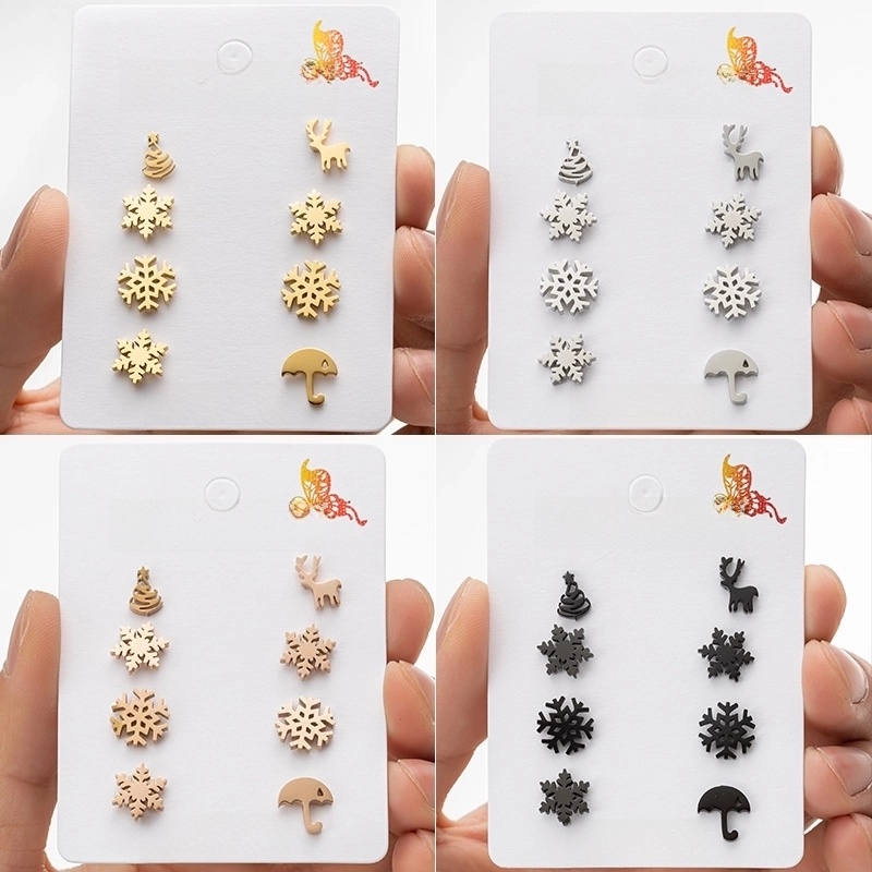Cute Stainless Steel Earrings