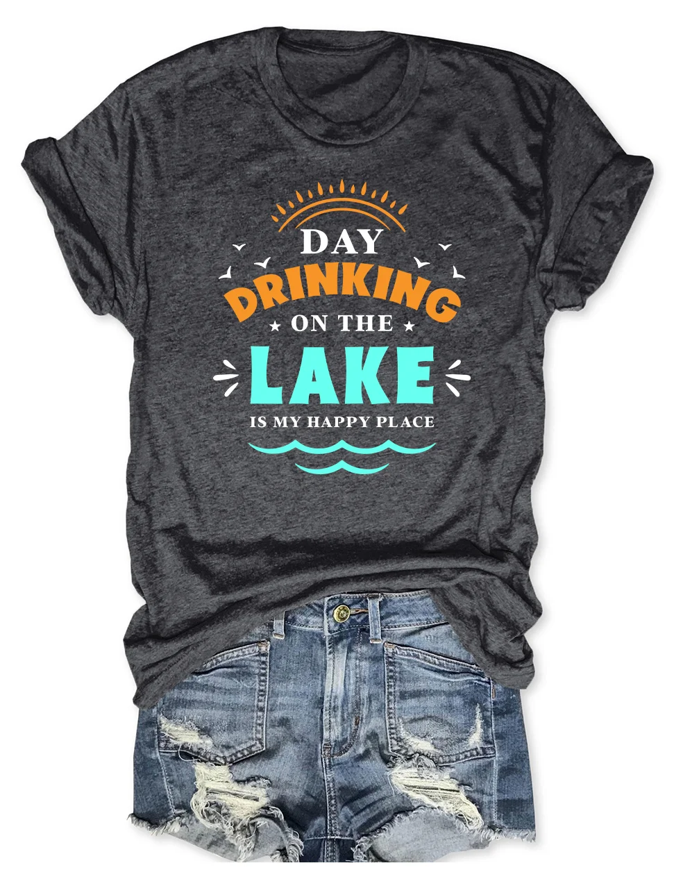 Day Drinking At The Lake T-Shirt