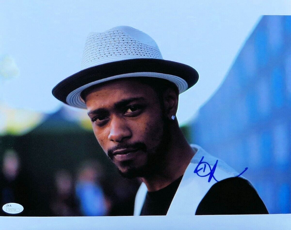 Keith Stanfield Signed Autographed 11X14 Photo Poster painting Sexy Close-Up Hat JSA S71720