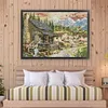 Village Shop-14CT Stamped Cross Stitch 69*52cm/27.17*20.47in(Big Size) tapestrymarket