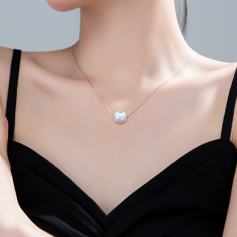 Women Cartoon Gourd Lotus Pod Clover Tree Wheat Cactus Flower Peach Blossom Leaf Geometric Titanium Steel Electroplating Necklaces