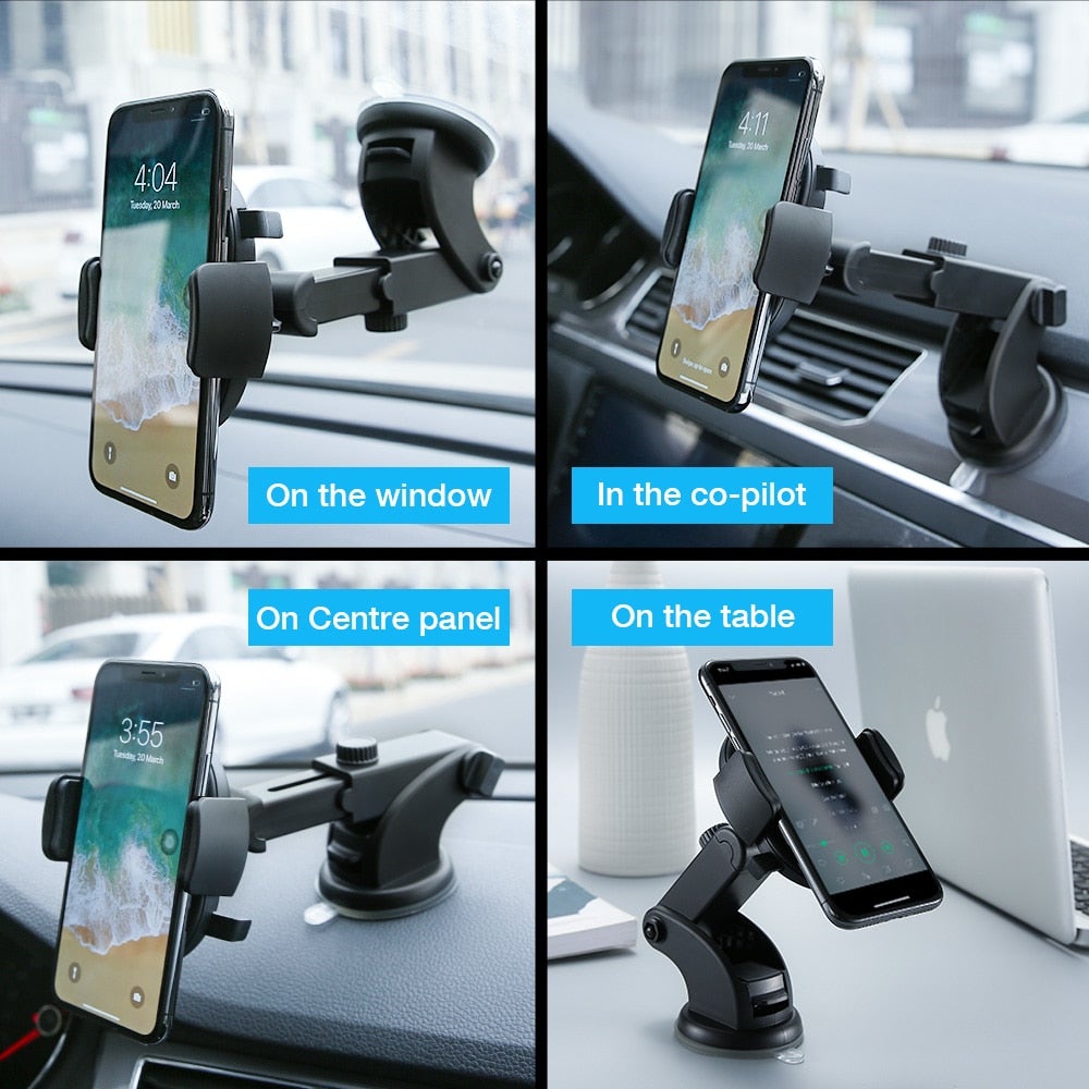 360° Universal Car Dashboard Windshield Mount Phone Holder