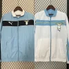 2024-2025 Lazio Reversible Windbreaker Blue-White Soccer Jersey 1:1 Thai Quality love fball