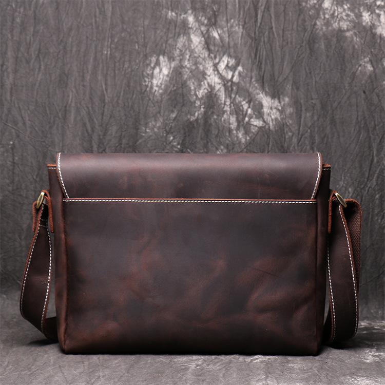 Retro Simple Men's Crossbody Messenger Bag